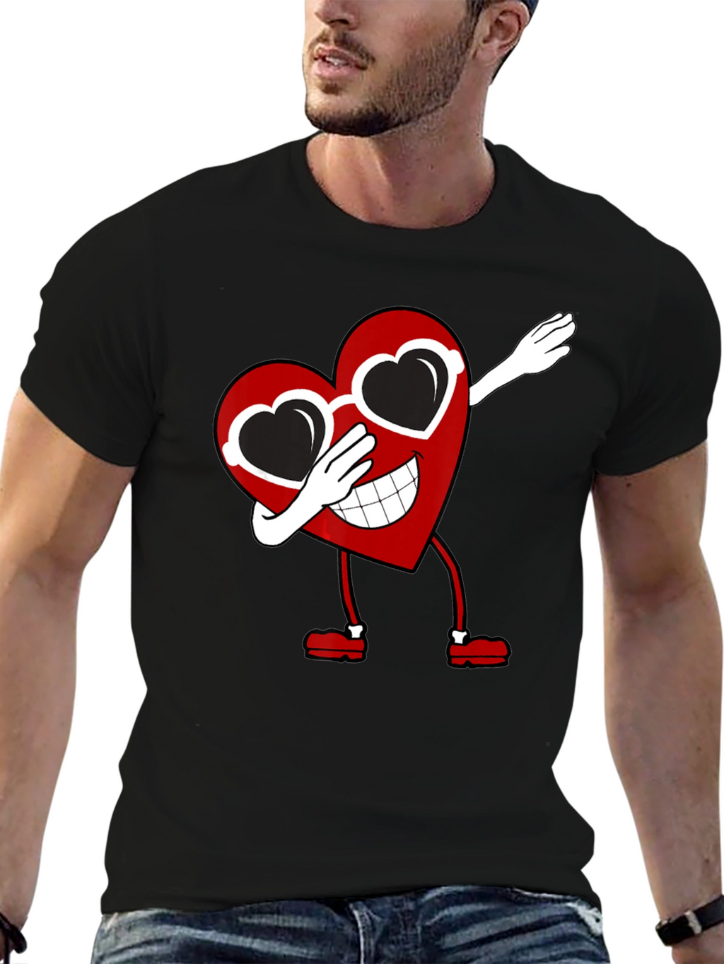 Dabbing Heart T-Shirt
