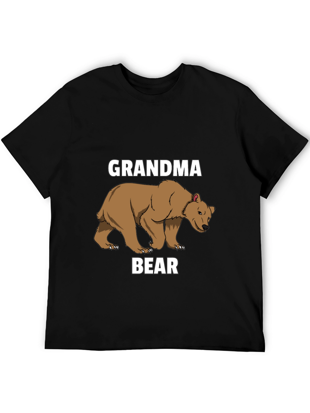 Grandma Bear T-Shirt - Cute Animal Graphic Tee