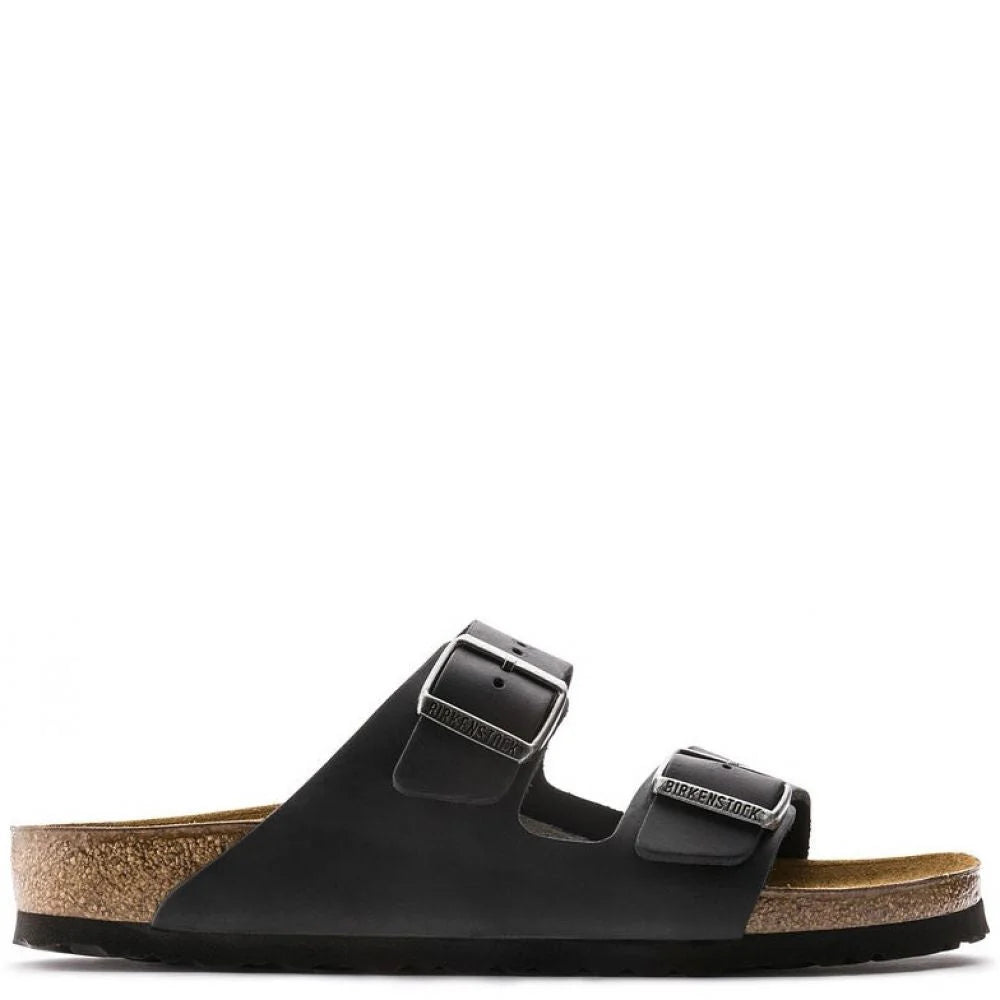 Birkenstock Arizona Oiled Leather in Black