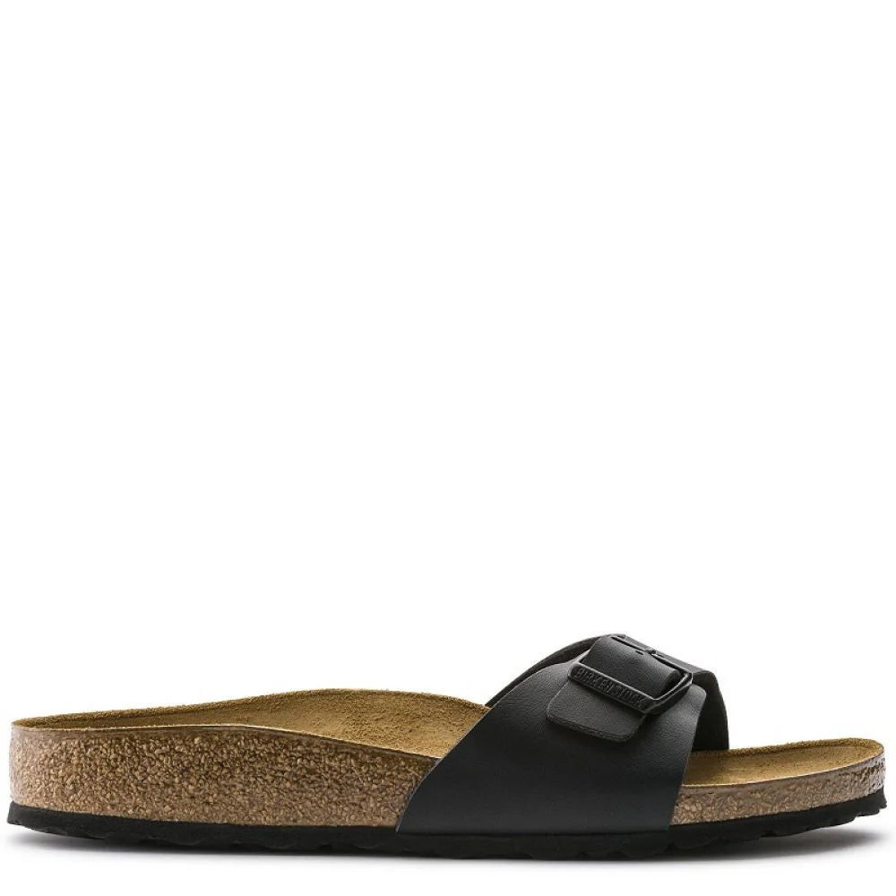 Birkenstock Women's Madrid Birko-Flor in Black