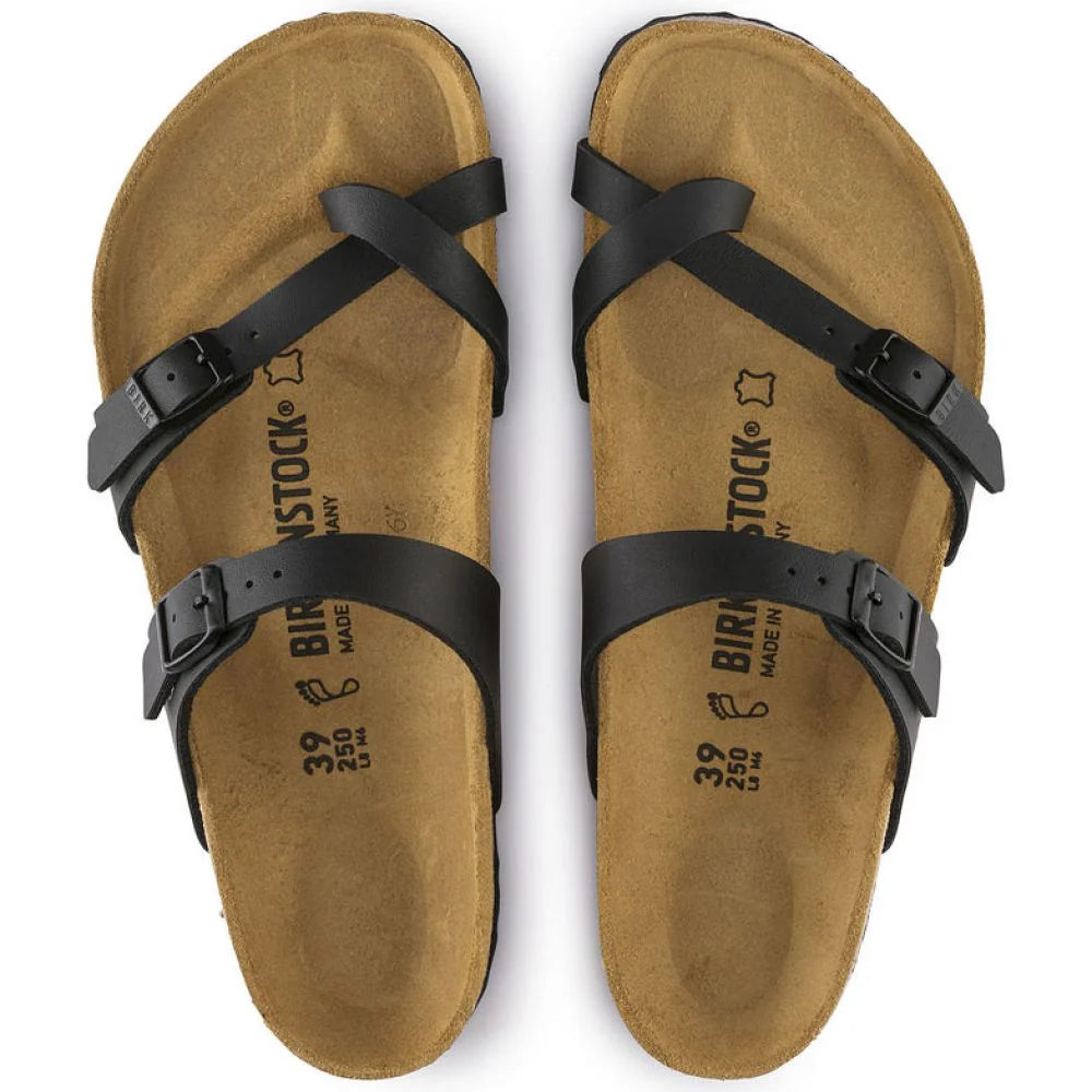 Birkenstock Women's Mayari Birko-Flor in Black