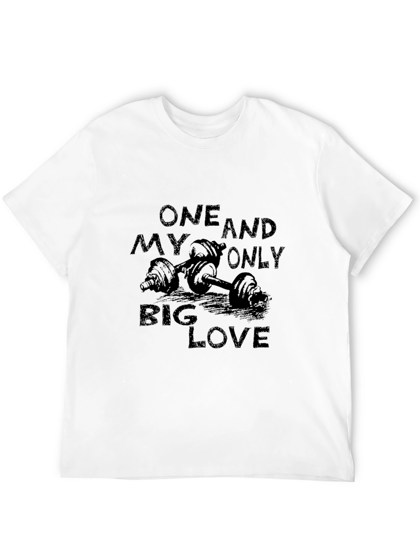 Weightlifting Graphic Tee - One and Only Big Love