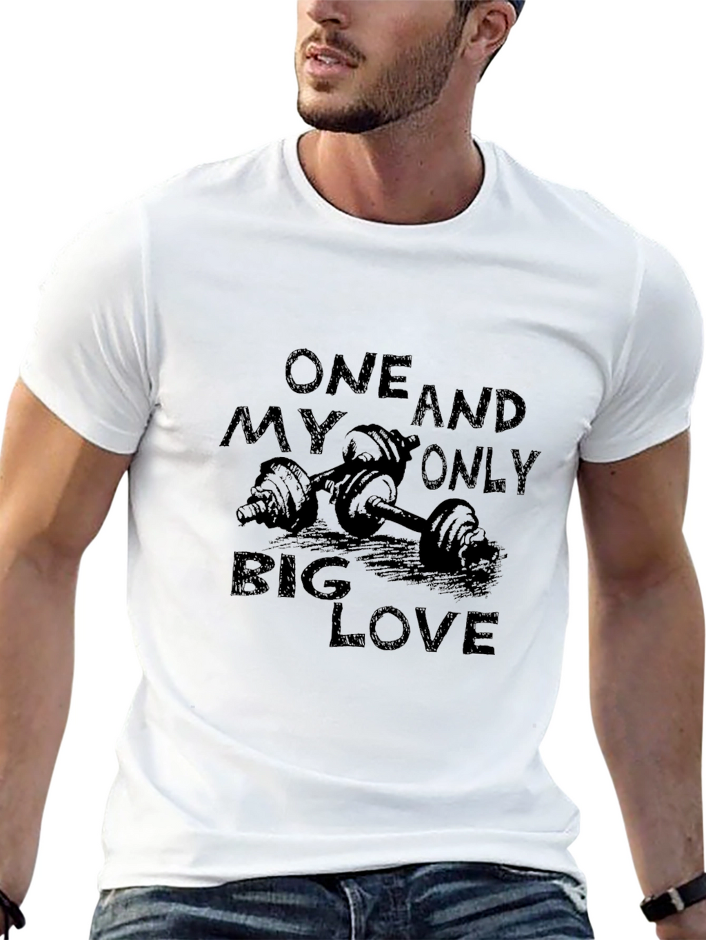 Weightlifting Graphic Tee - One and Only Big Love