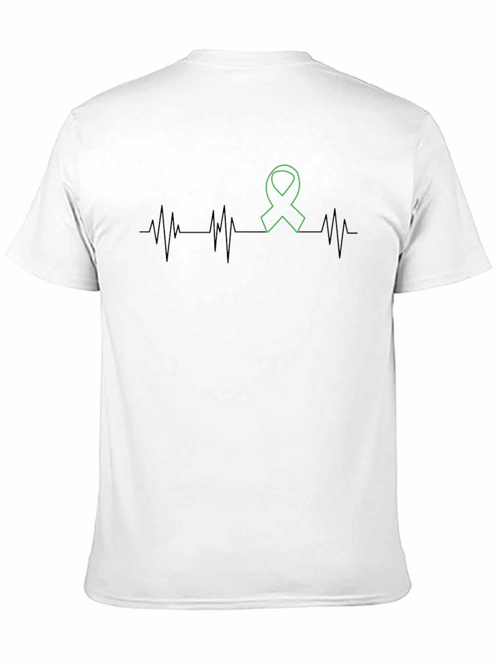 Green Ribbon Heartbeat T-Shirt