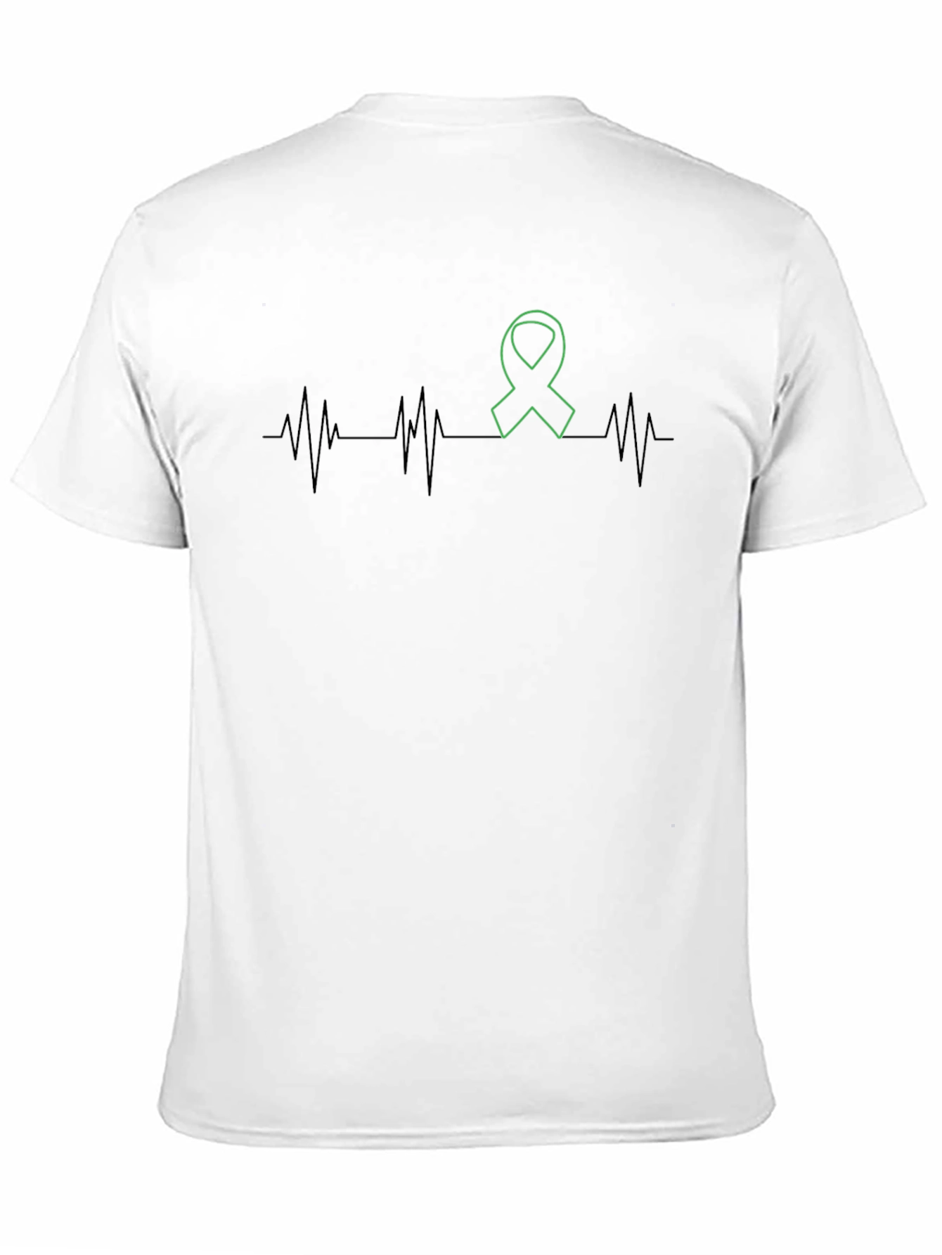 Green Ribbon Heartbeat T-Shirt