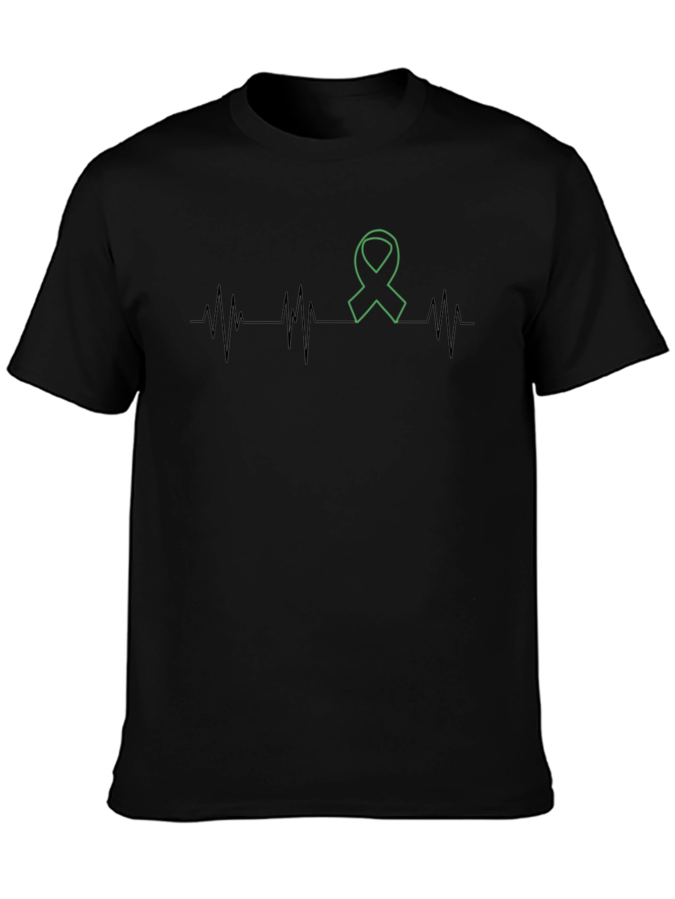 Green Ribbon Heartbeat T-Shirt