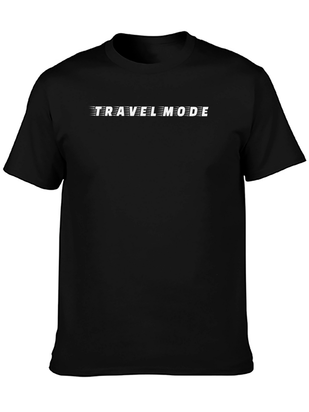Travel Mode Black T-Shirt