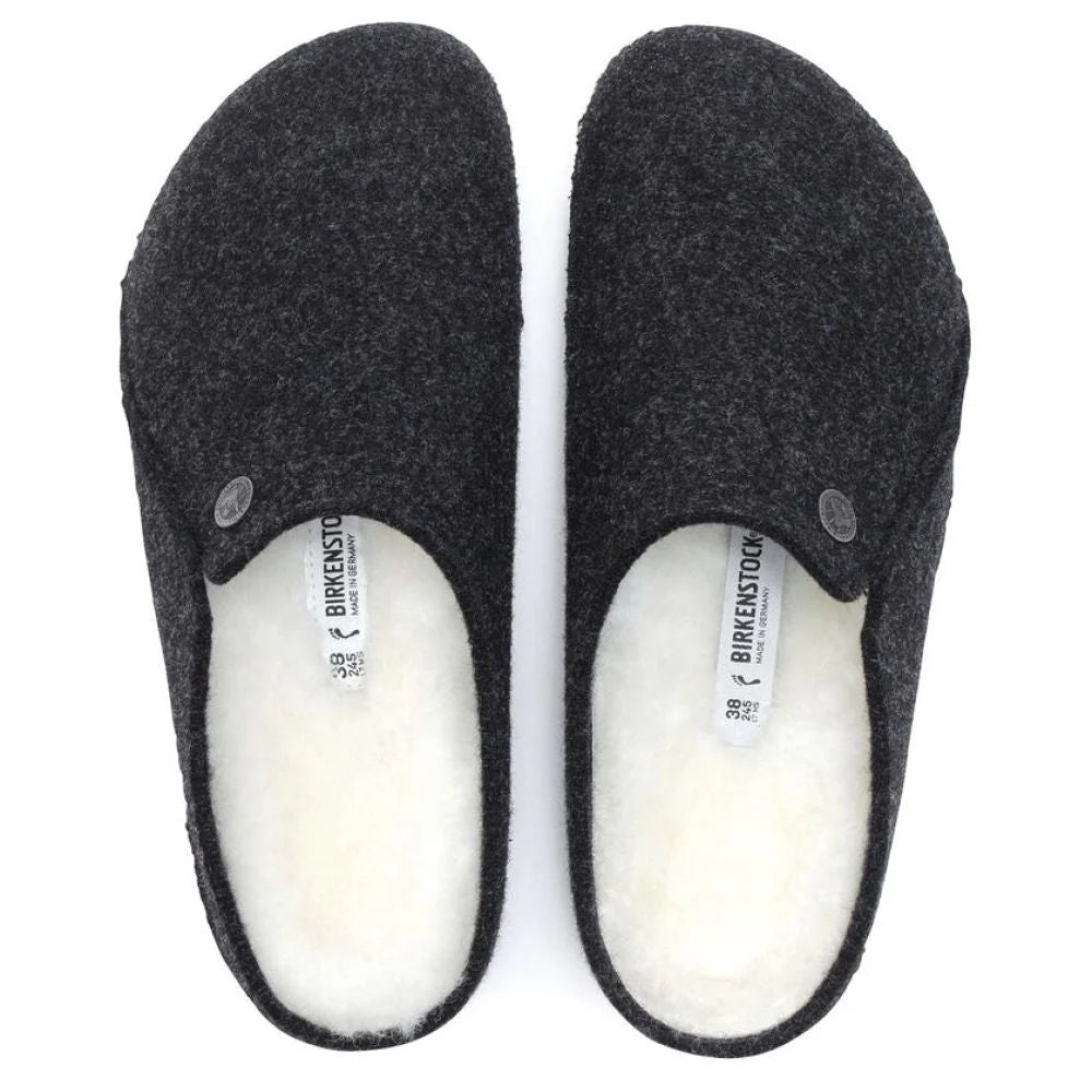 Birkenstock Women's Zermatt Shearling Wool Felt in Anthracite