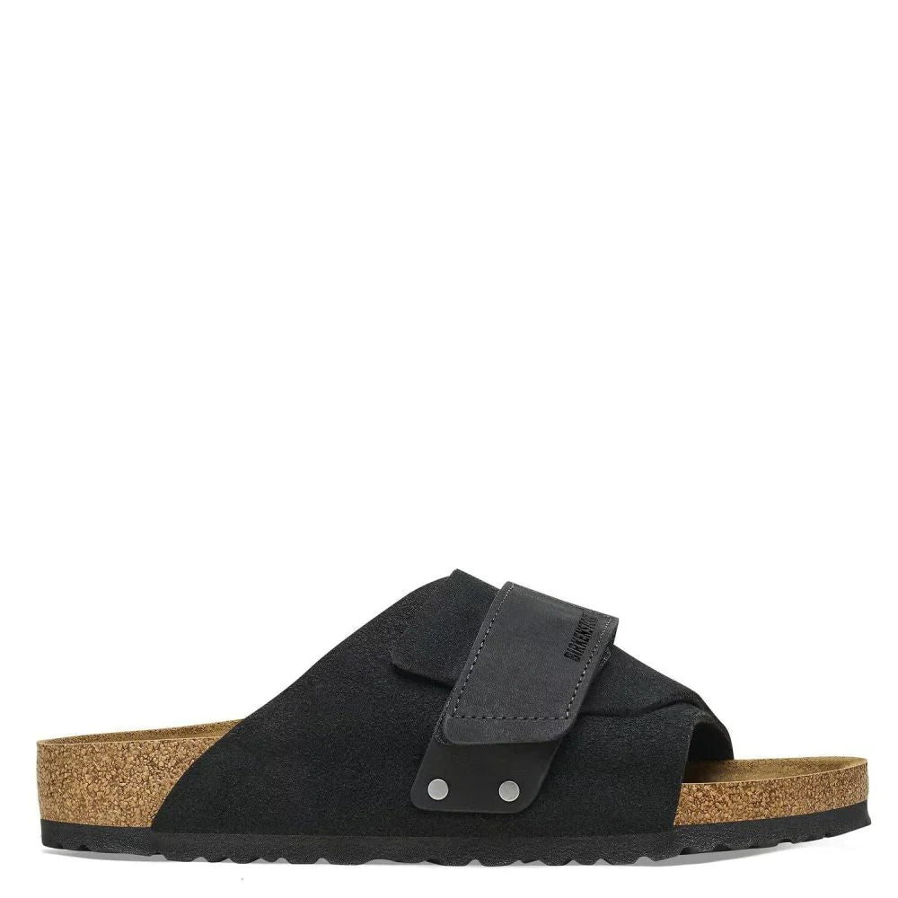 Birkenstock Kyoto Nubuck-Suede Leather in Black