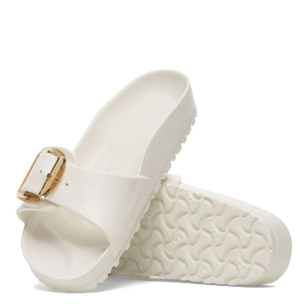 Birkenstock Women's Madrid Big Buckle EVA in Eggshell