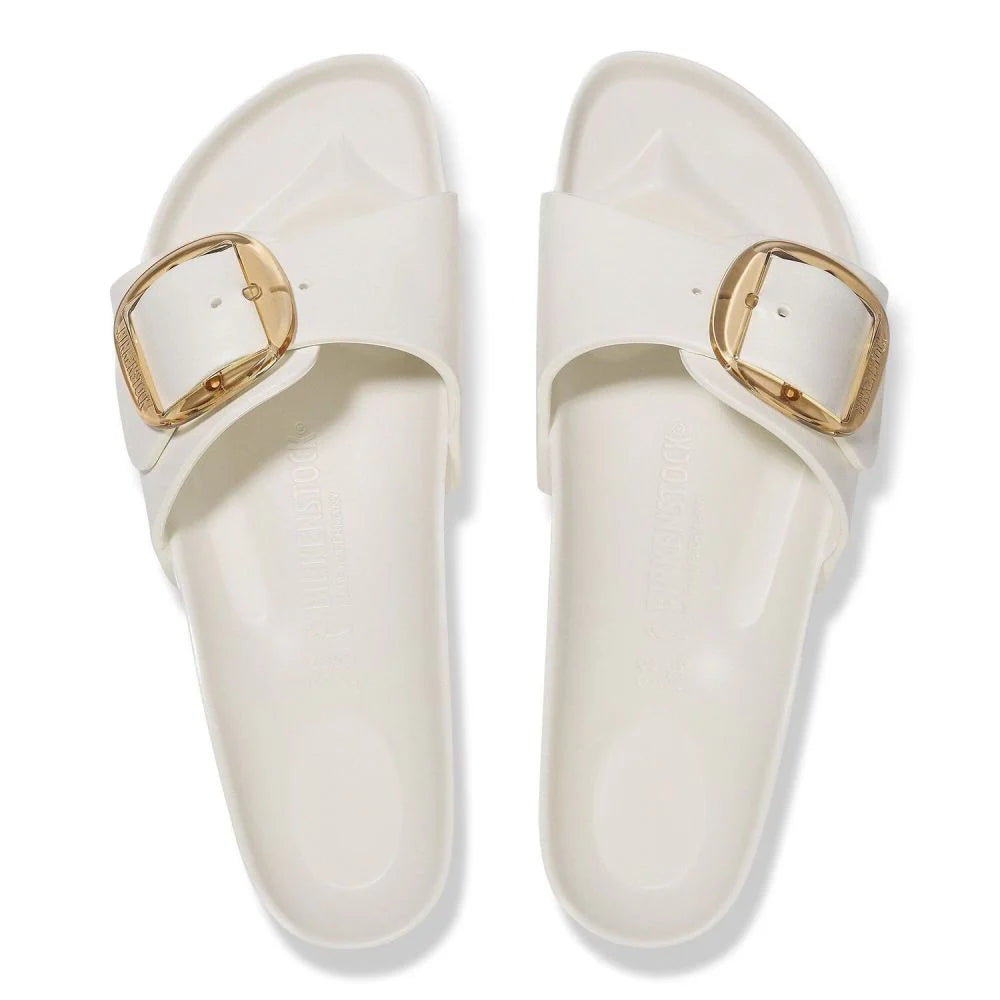 Birkenstock Women's Madrid Big Buckle EVA in Eggshell