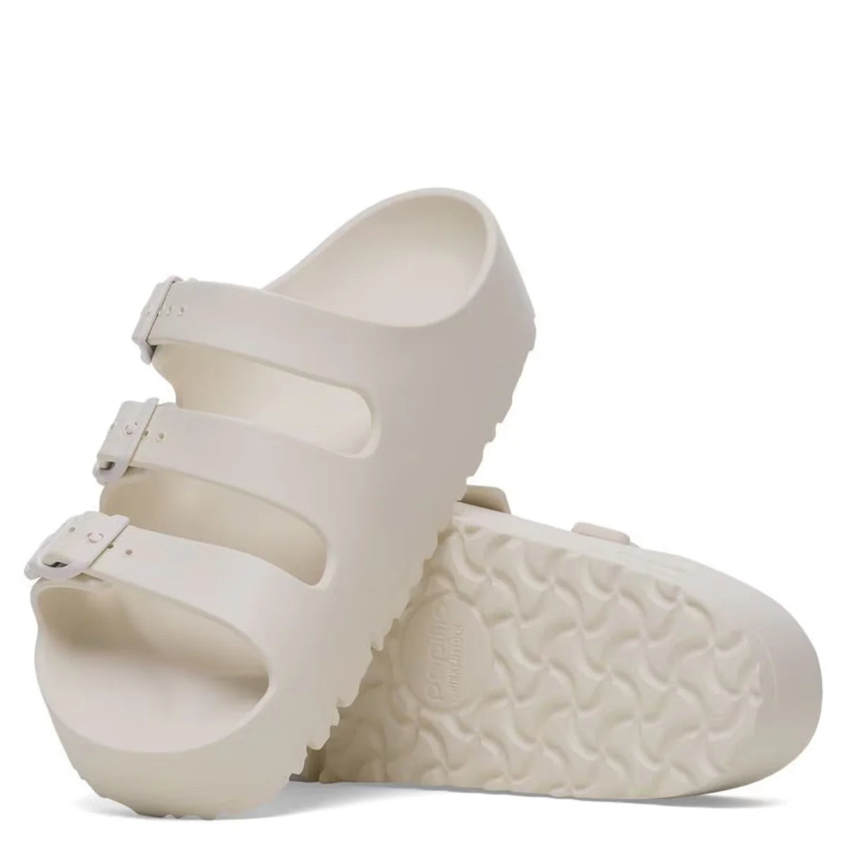 Birkenstock Women's Florida Flex Platform EVA in Eggshell