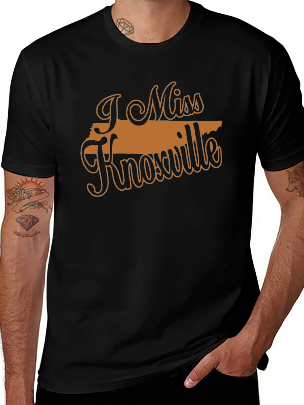 I Miss Knoxville Graphic Tee - Black