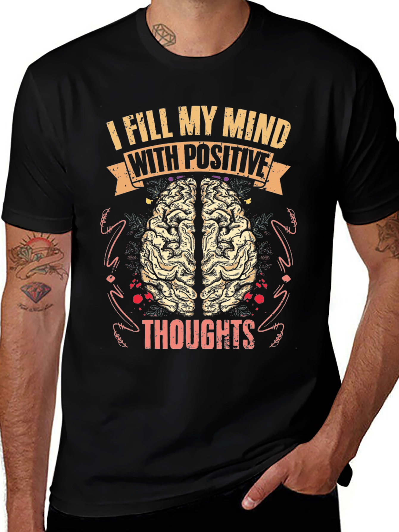 Positive Thoughts Mindful Tee