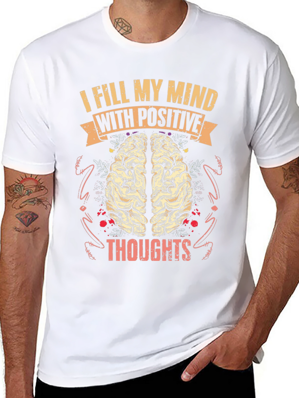 Positive Thoughts Mindful Tee