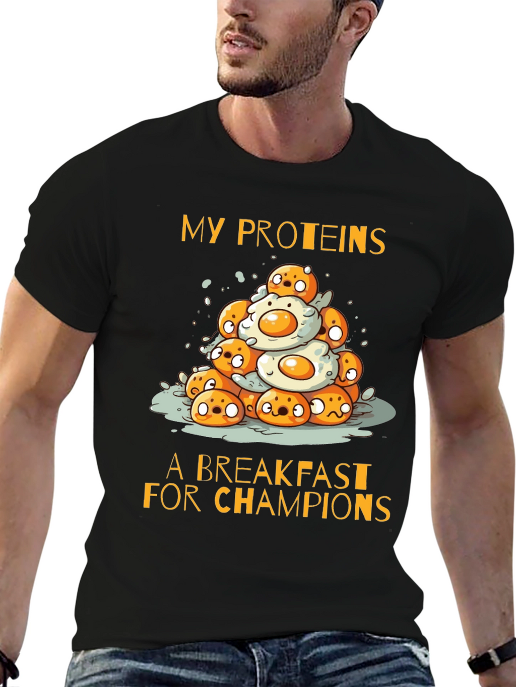 My Proteins: Breakfast Champion T-Shirt