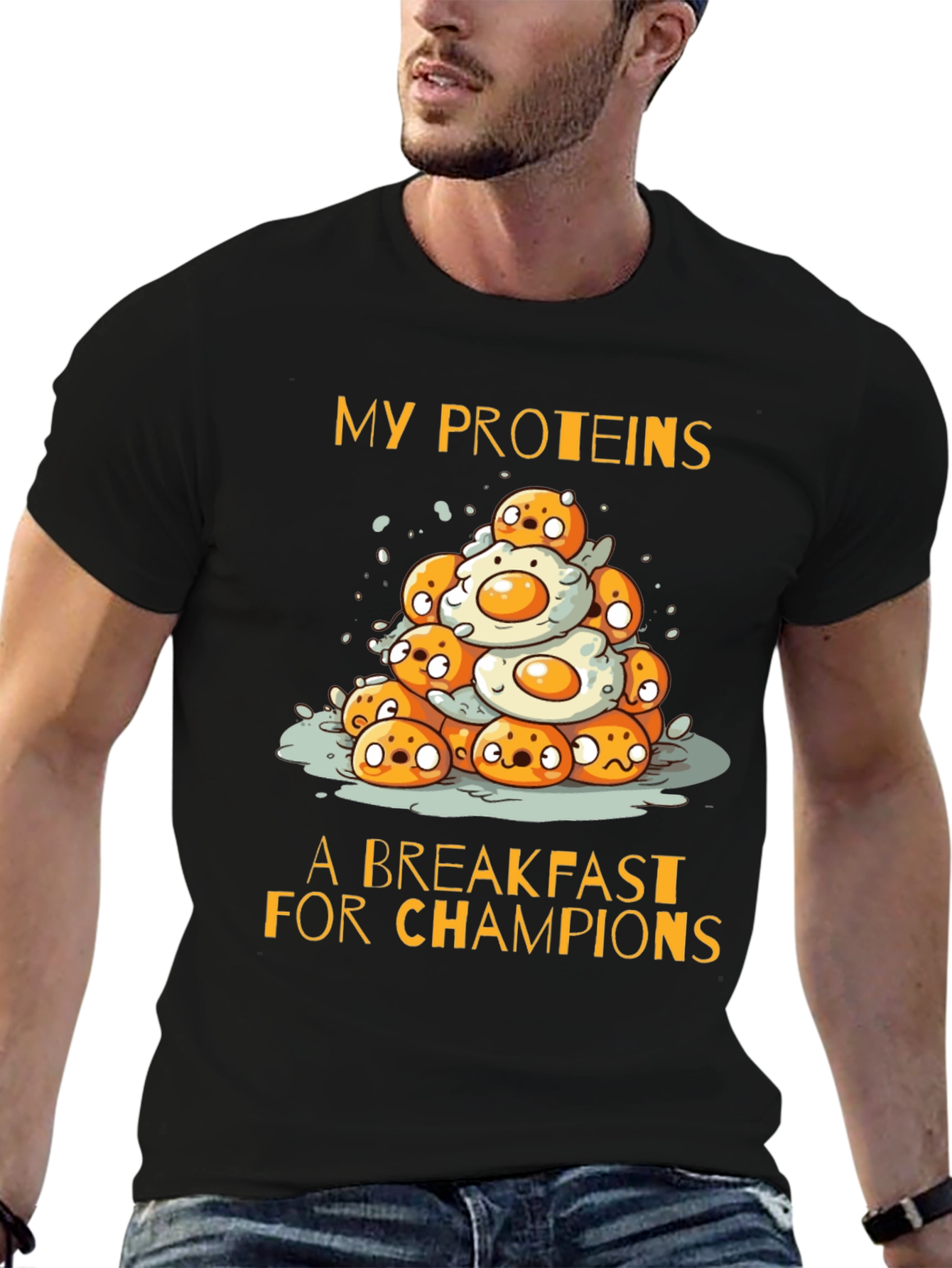 My Proteins: Breakfast Champion T-Shirt