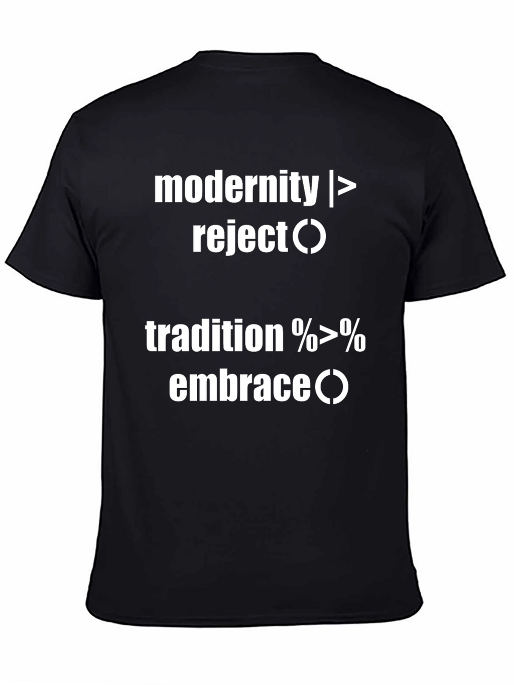 Modernity vs. Tradition Graphic Tee