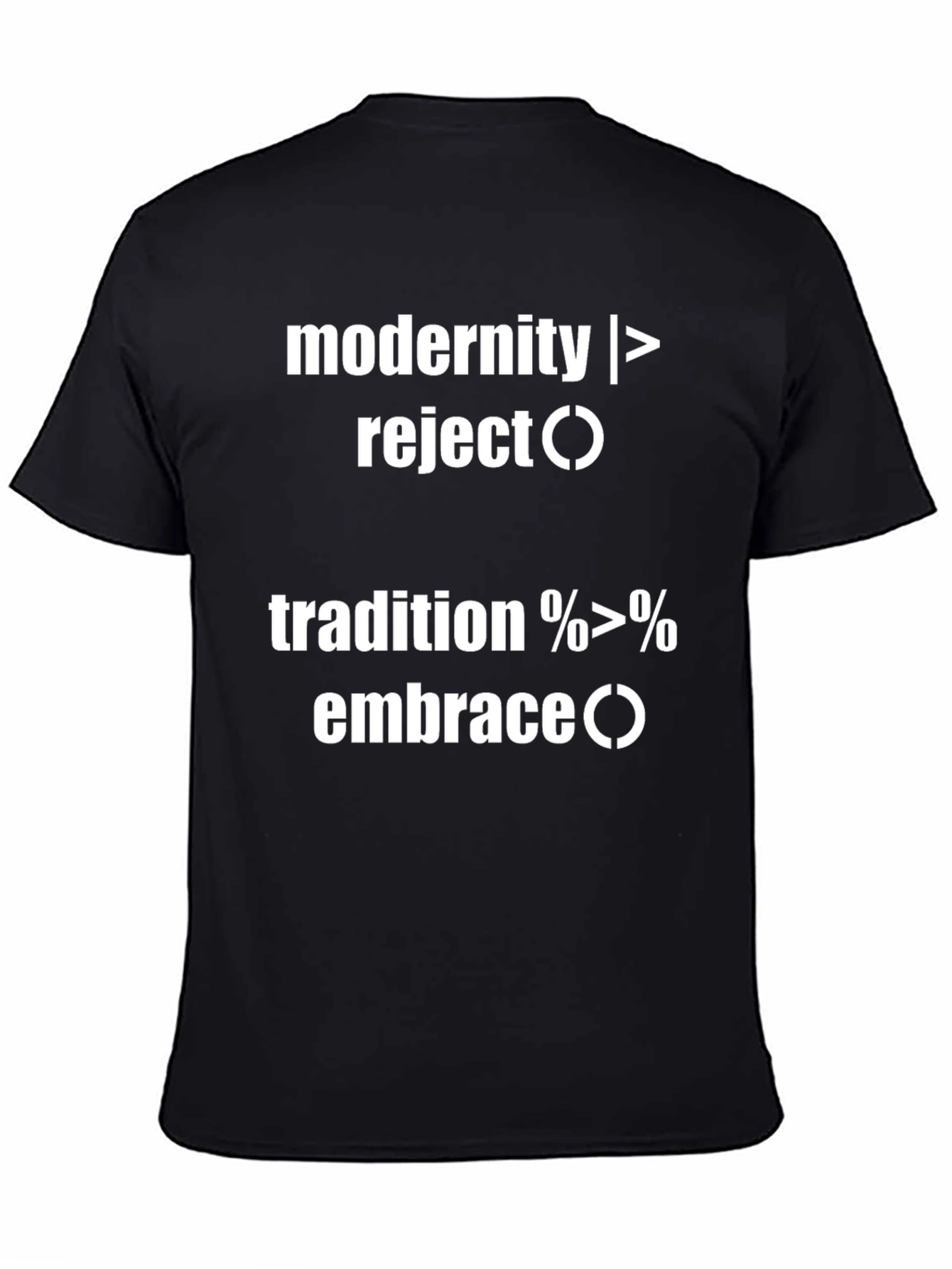 Modernity vs. Tradition Graphic Tee