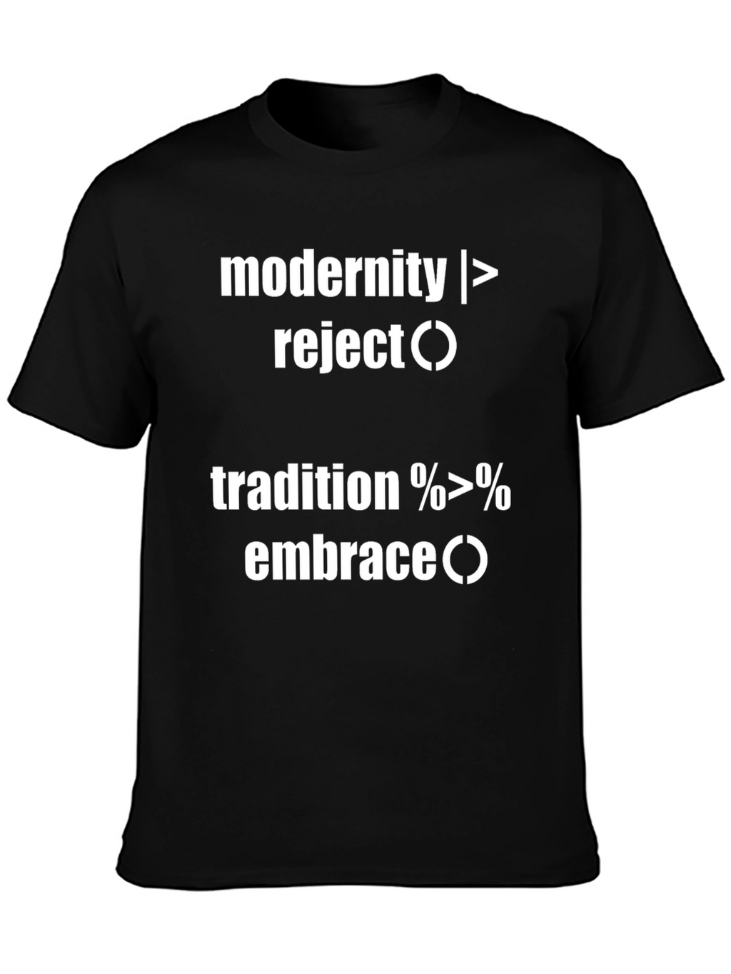 Modernity vs. Tradition Graphic Tee