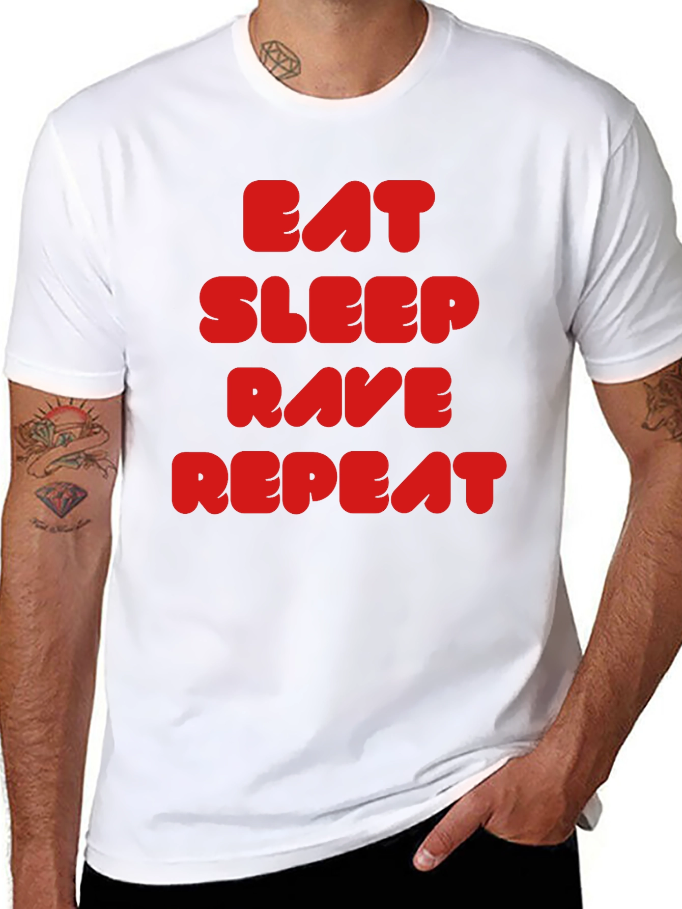 Eat Sleep Rave Repeat T-Shirt