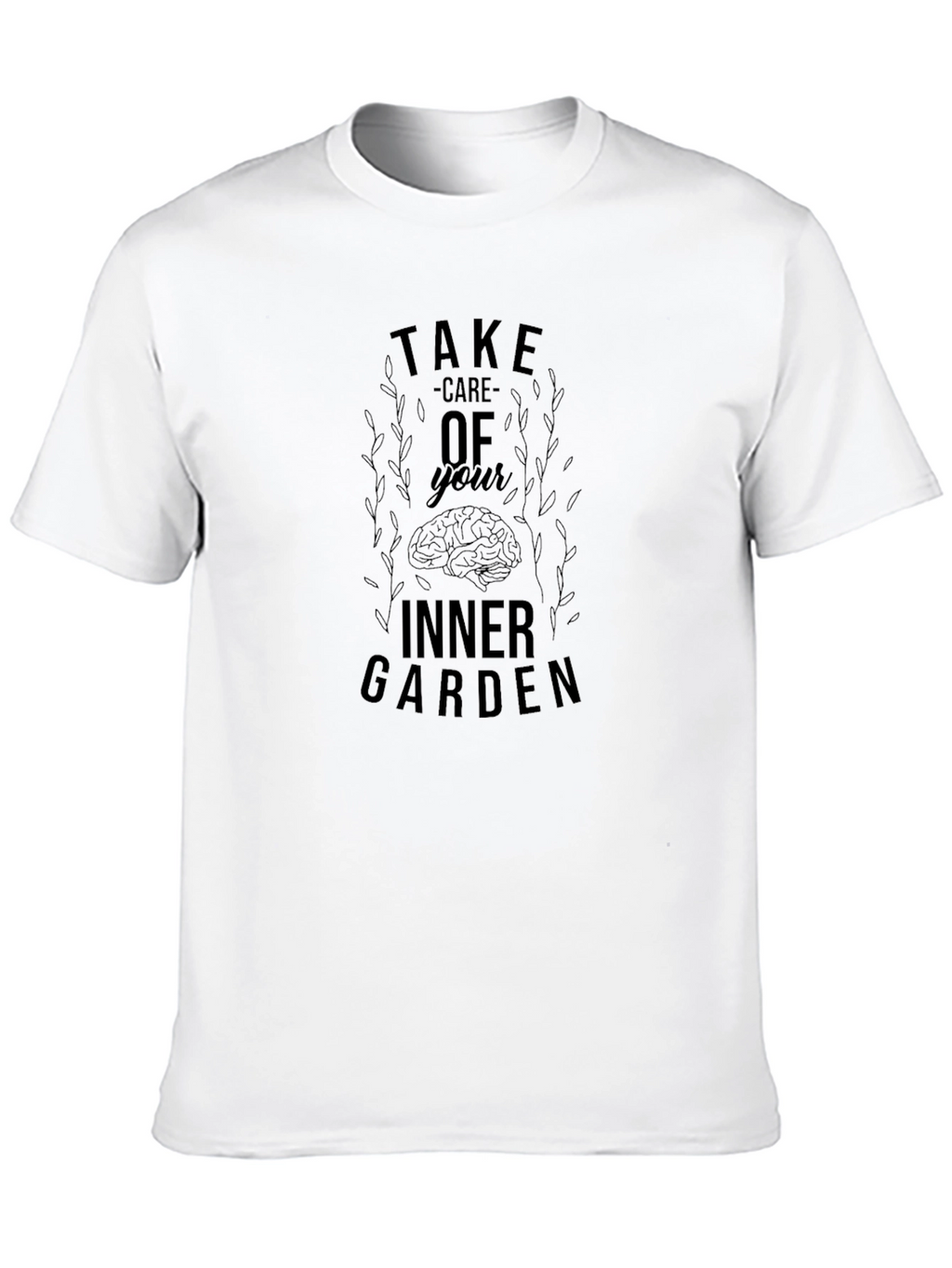 Inner Garden Graphic T-Shirt - Black