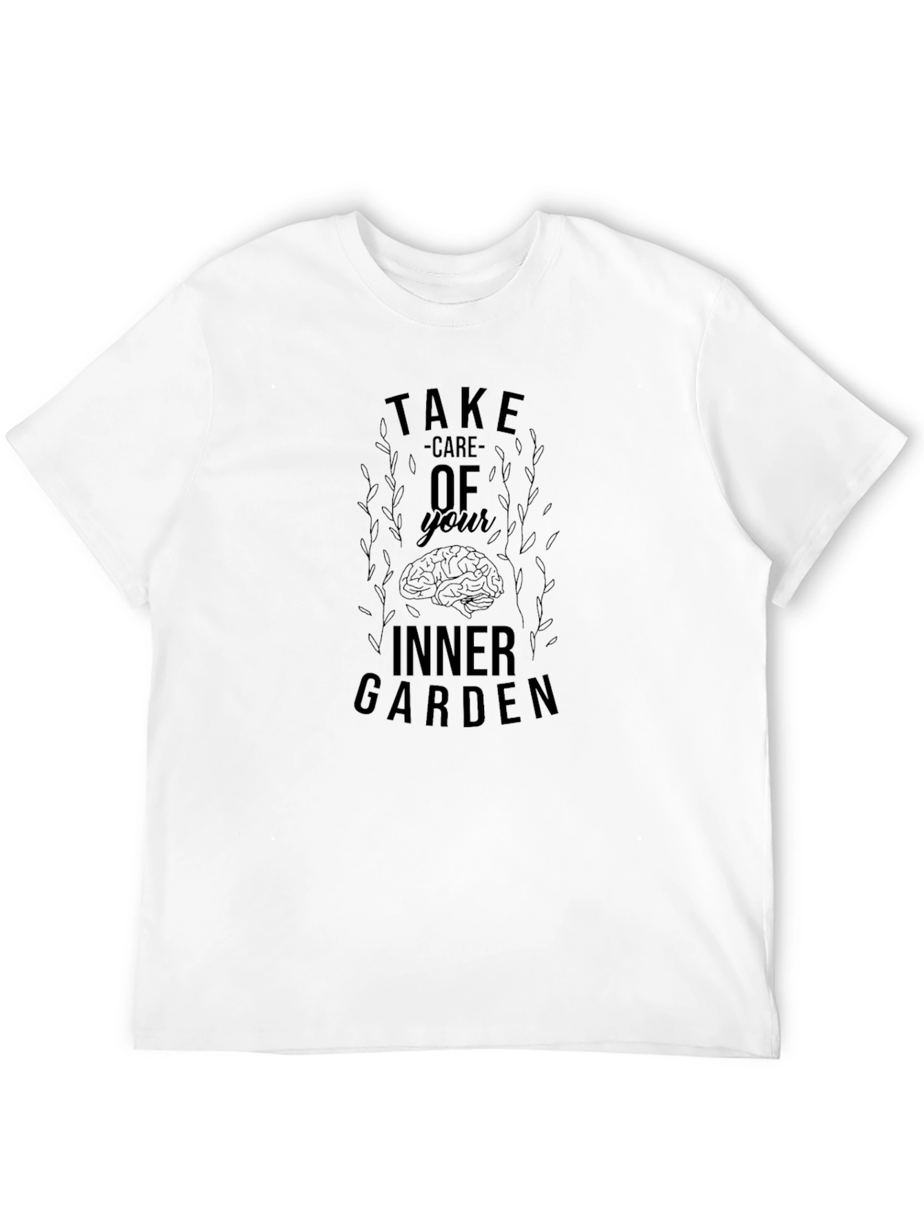 Inner Garden Graphic T-Shirt - Black