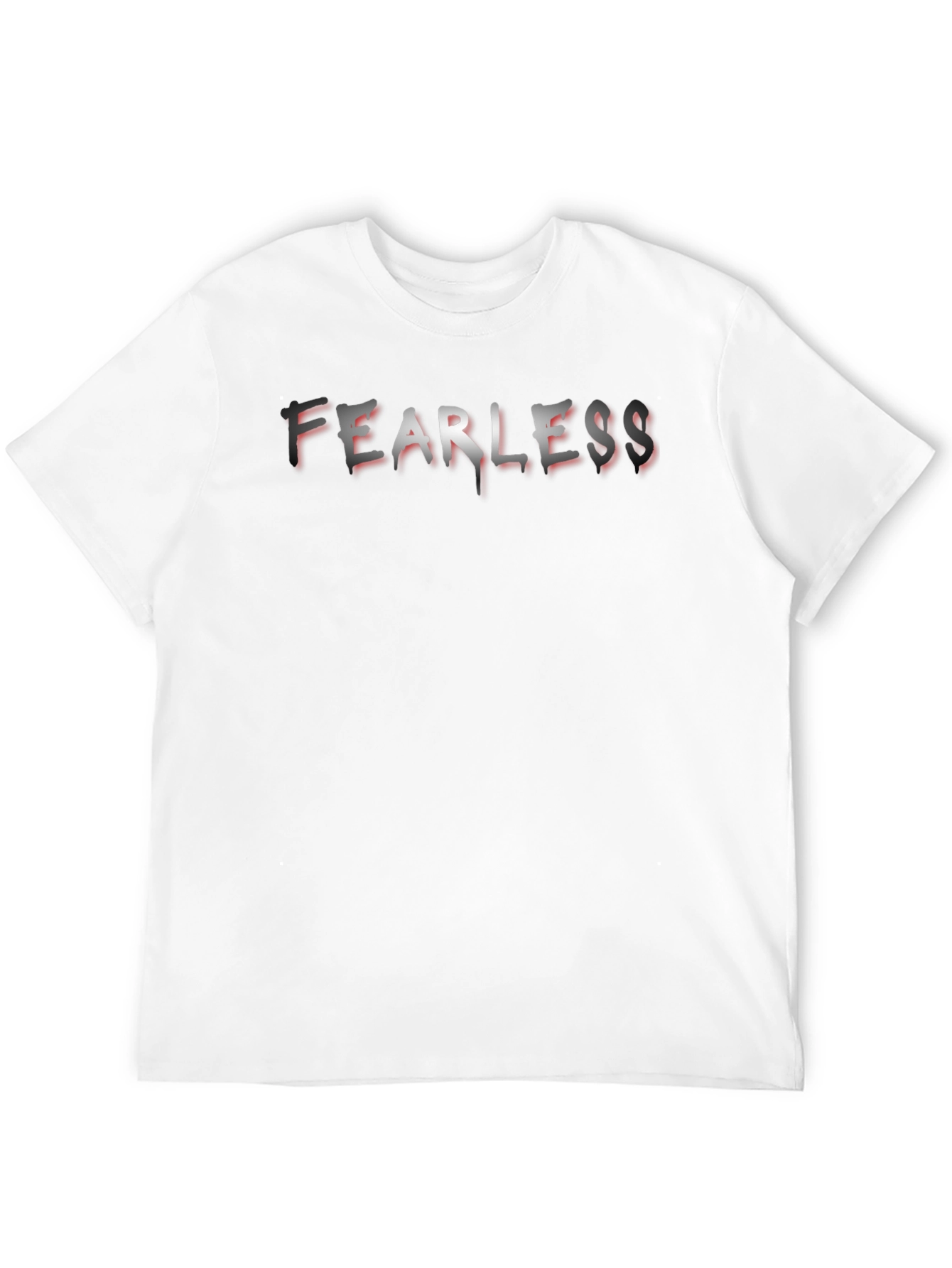 Fearless Graphic T-Shirt - Mens Black Tee