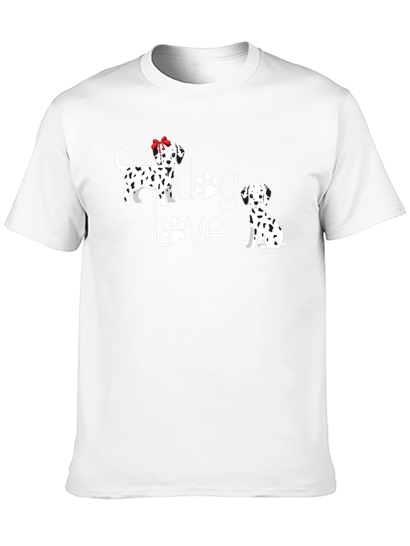 Dog Love Black T-Shirt