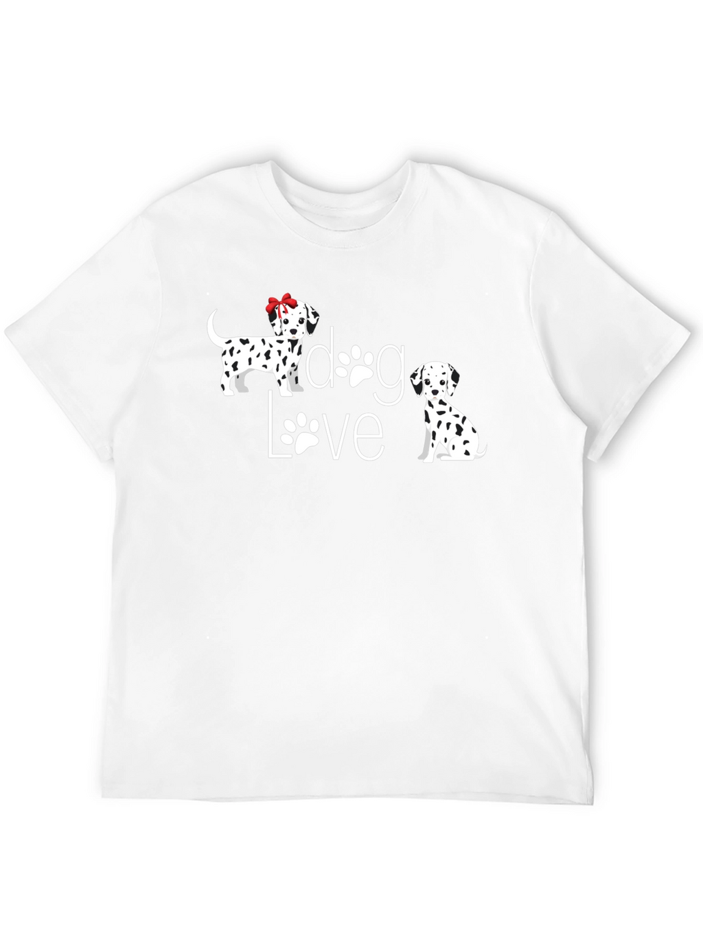 Dog Love Black T-Shirt