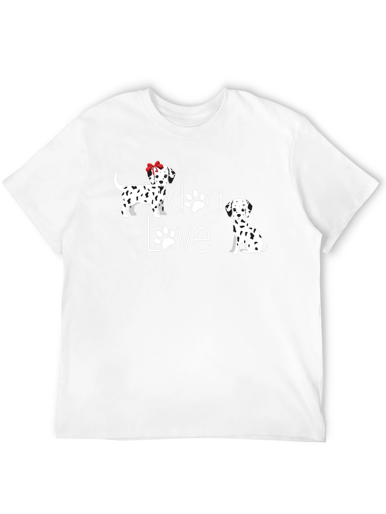 Dog Love Black T-Shirt