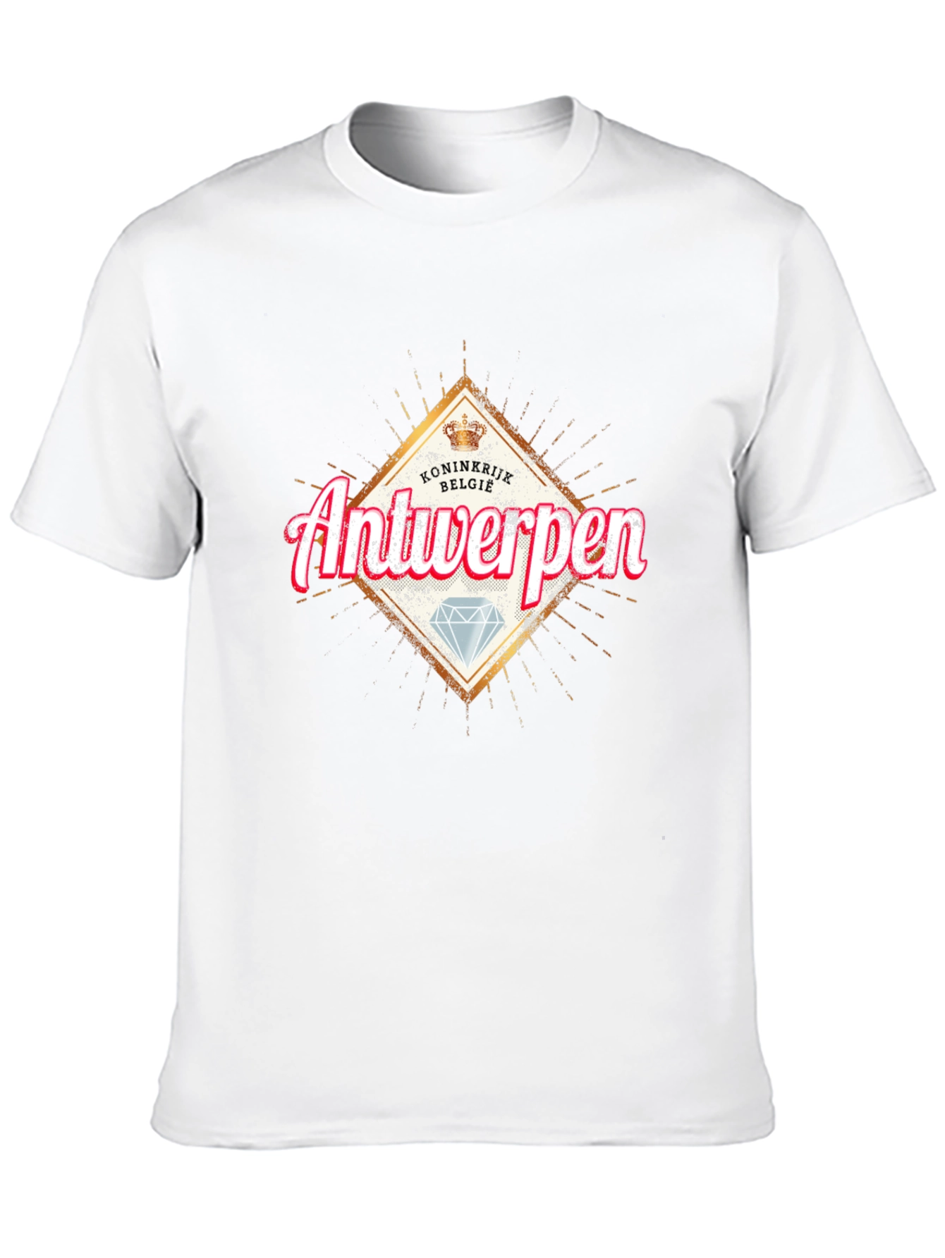 Antwerpen Graphic T-Shirt - Diamond Design