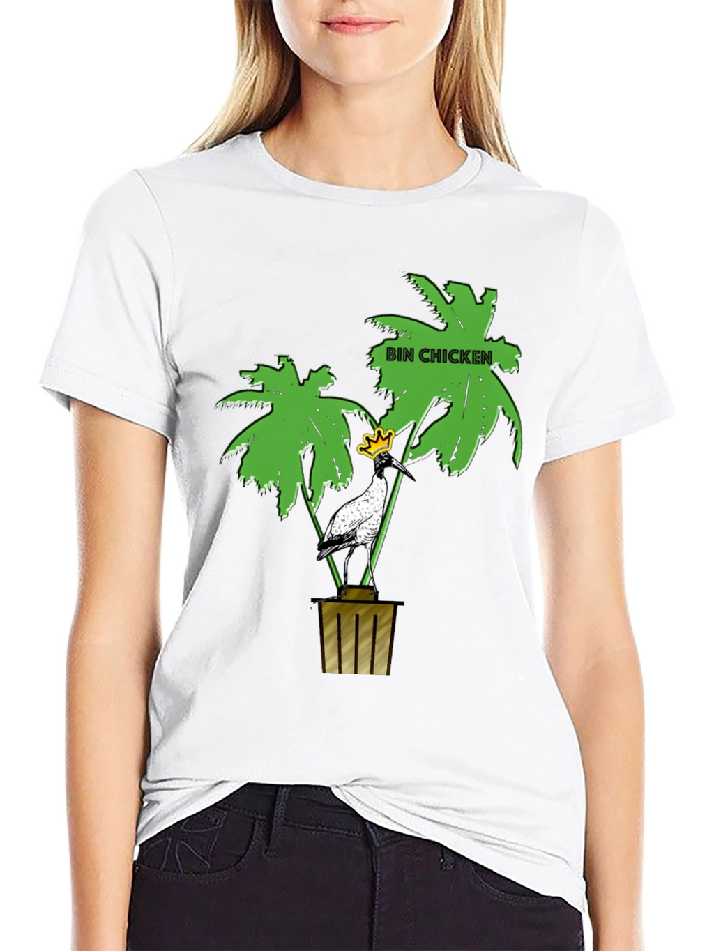 Bin Chicken Tee - King of the Trash