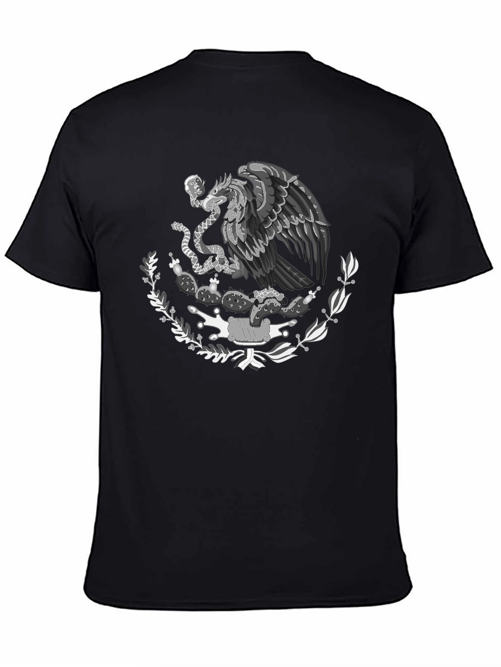 Mexican Eagle T-Shirt - Black