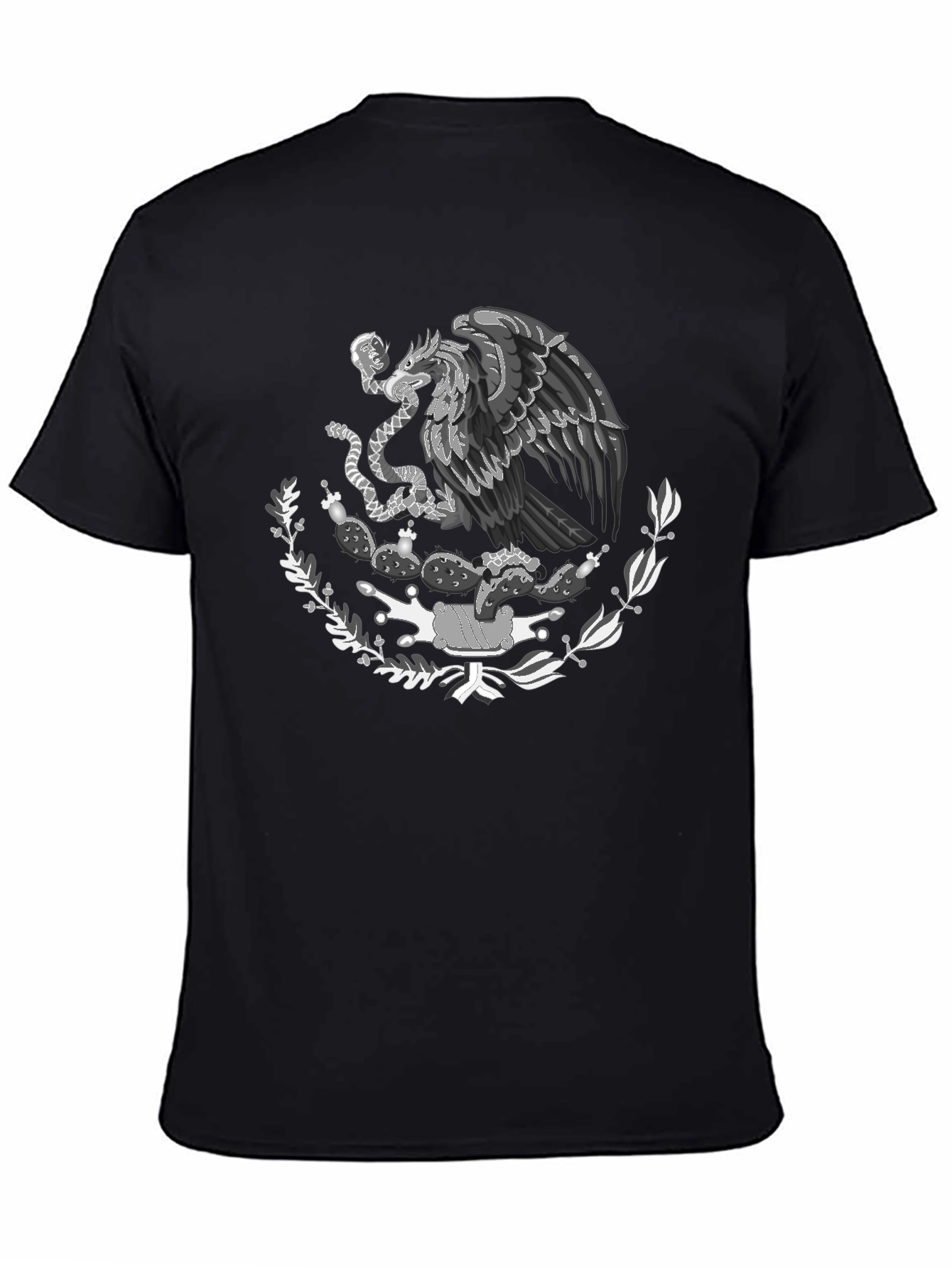 Mexican Eagle T-Shirt - Black