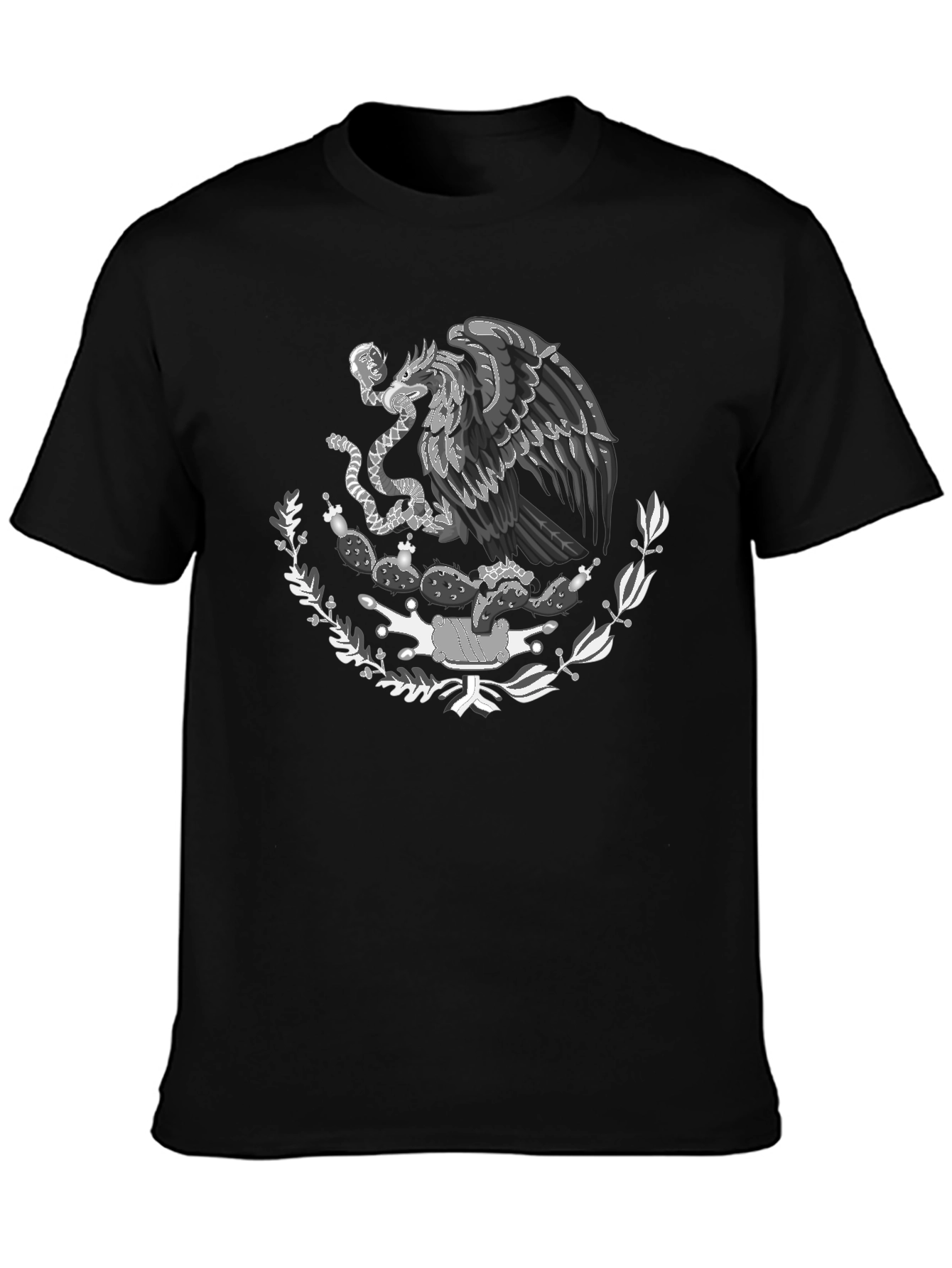 Mexican Eagle T-Shirt - Black