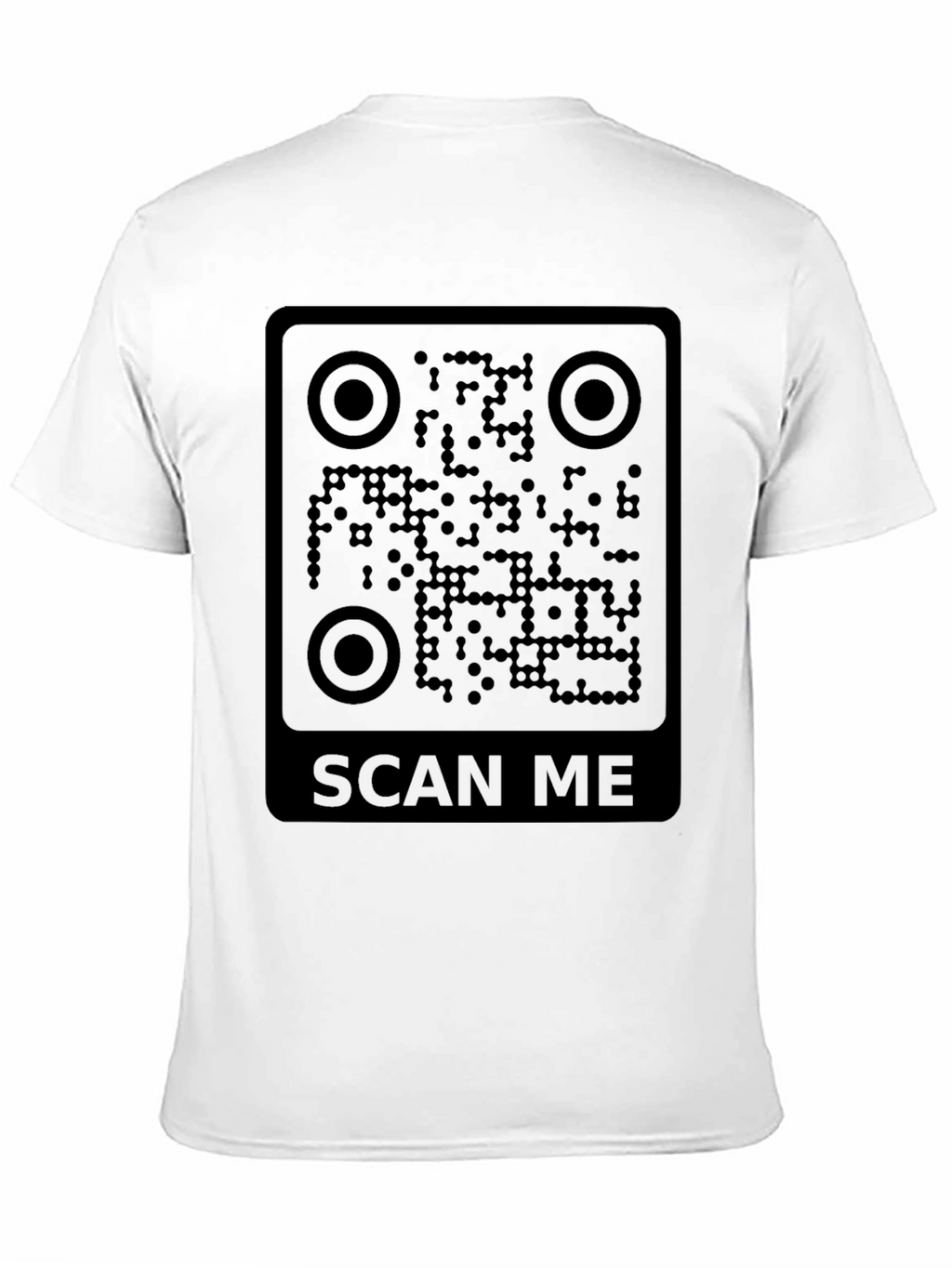 Scan Me QR Code T-Shirt - Novelty Tee