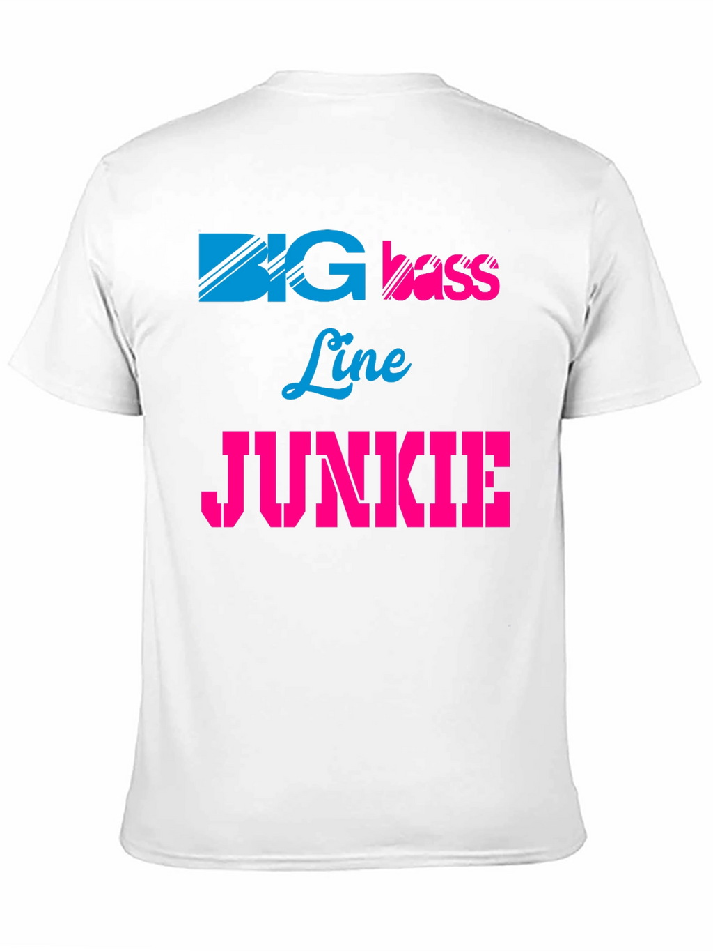 Big Bass Line Junkie Graphic Tee - Black