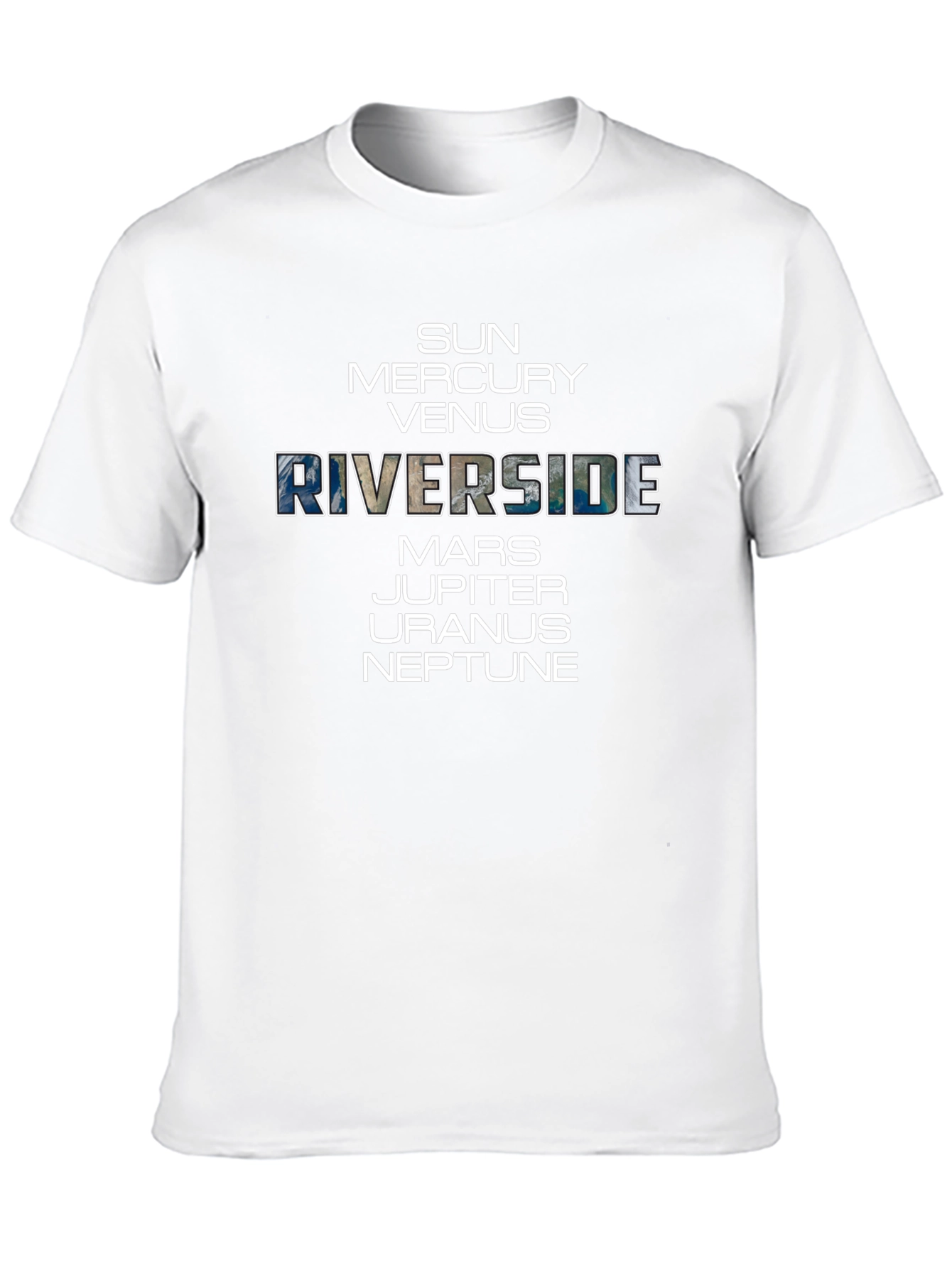 Riverside Planets Graphic T-Shirt