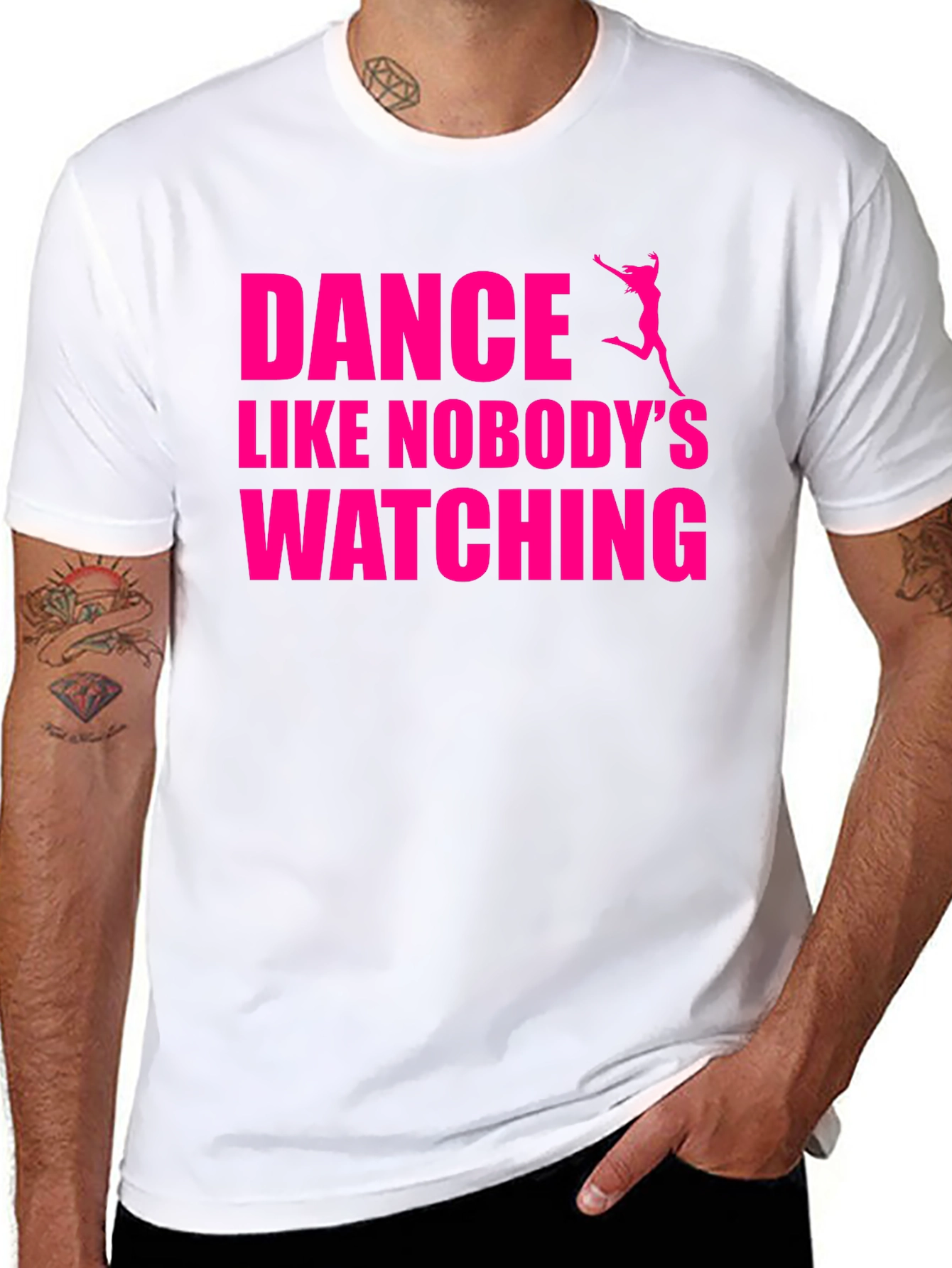 Dance Like Nobodys Watching Graphic Tee