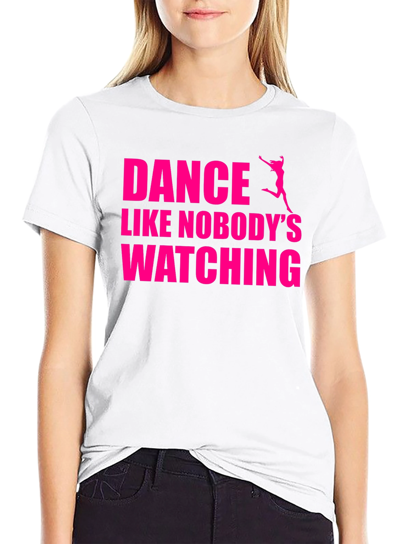 Dance Like Nobodys Watching Graphic Tee