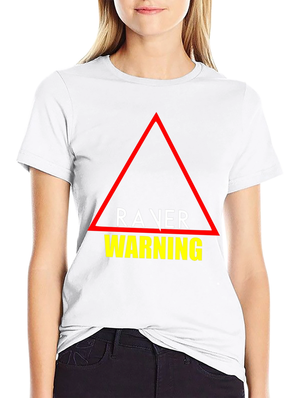Raver Warning T-Shirt - Unique EDM Party Tee