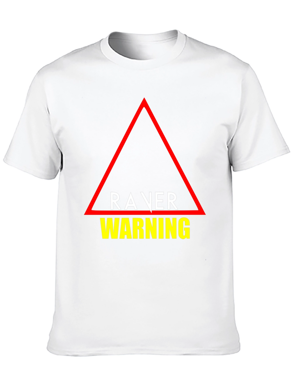 Raver Warning T-Shirt - Unique EDM Party Tee