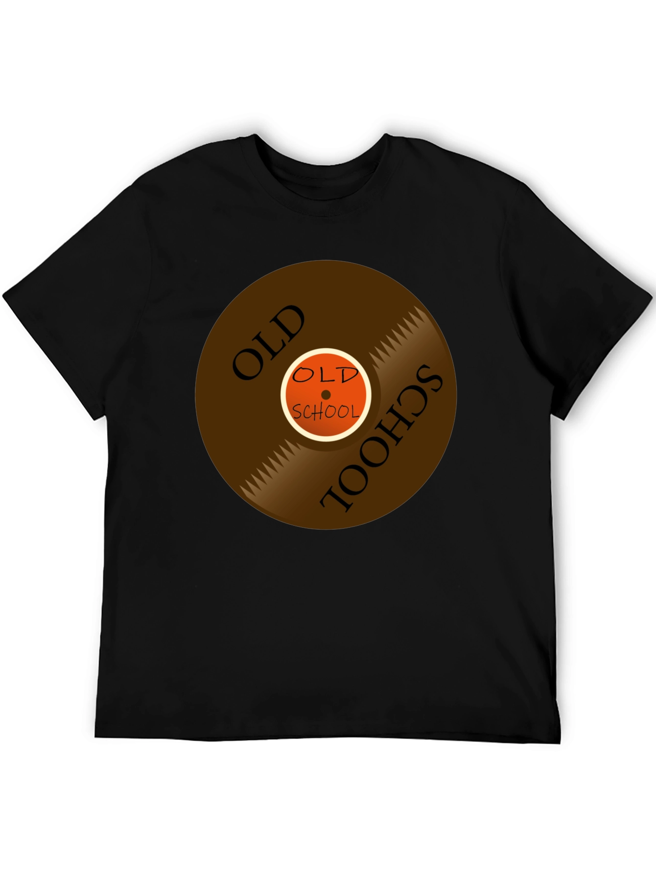 Old School Vinyl Record Graphic Tee