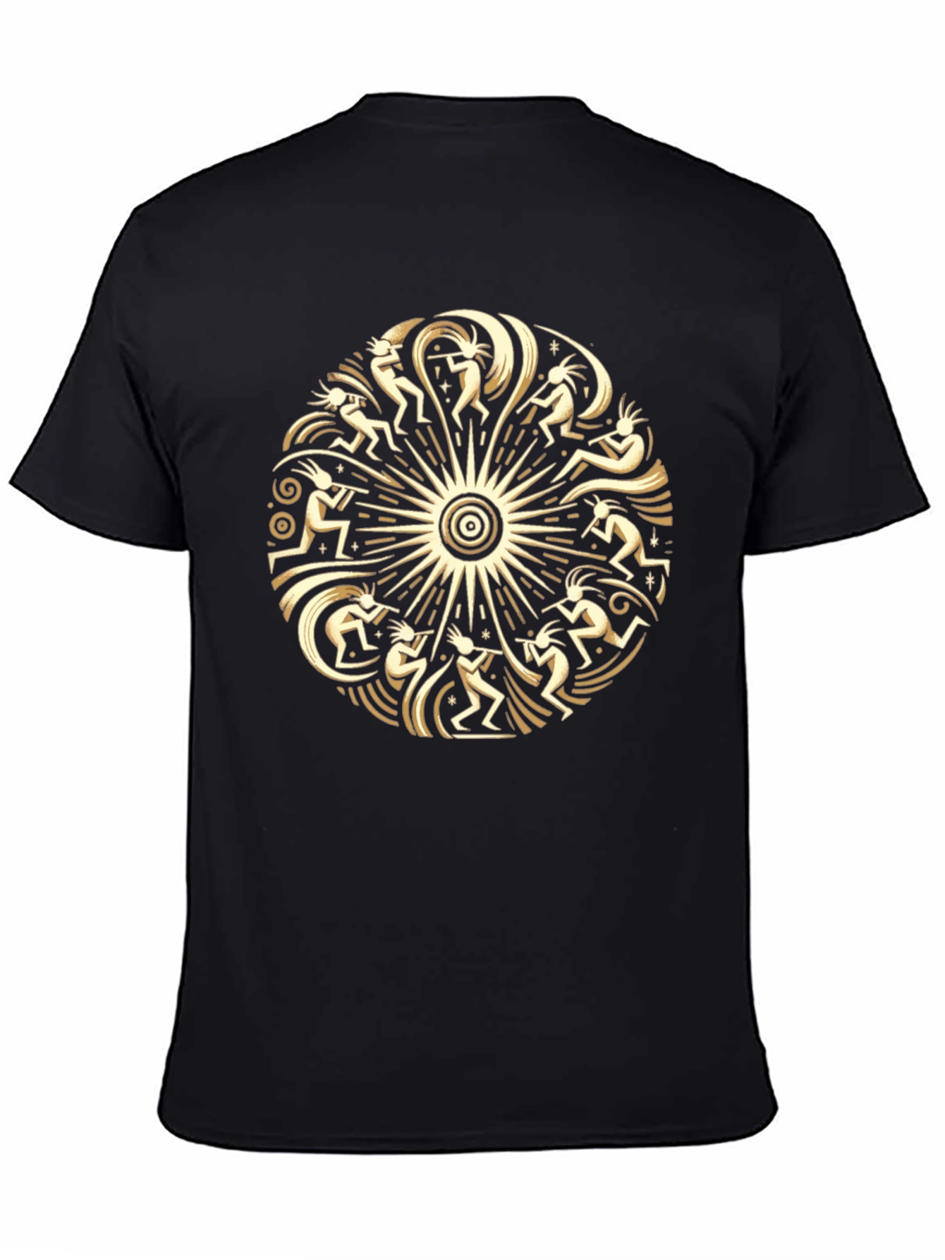 Kokopelli Circle Graphic Tee