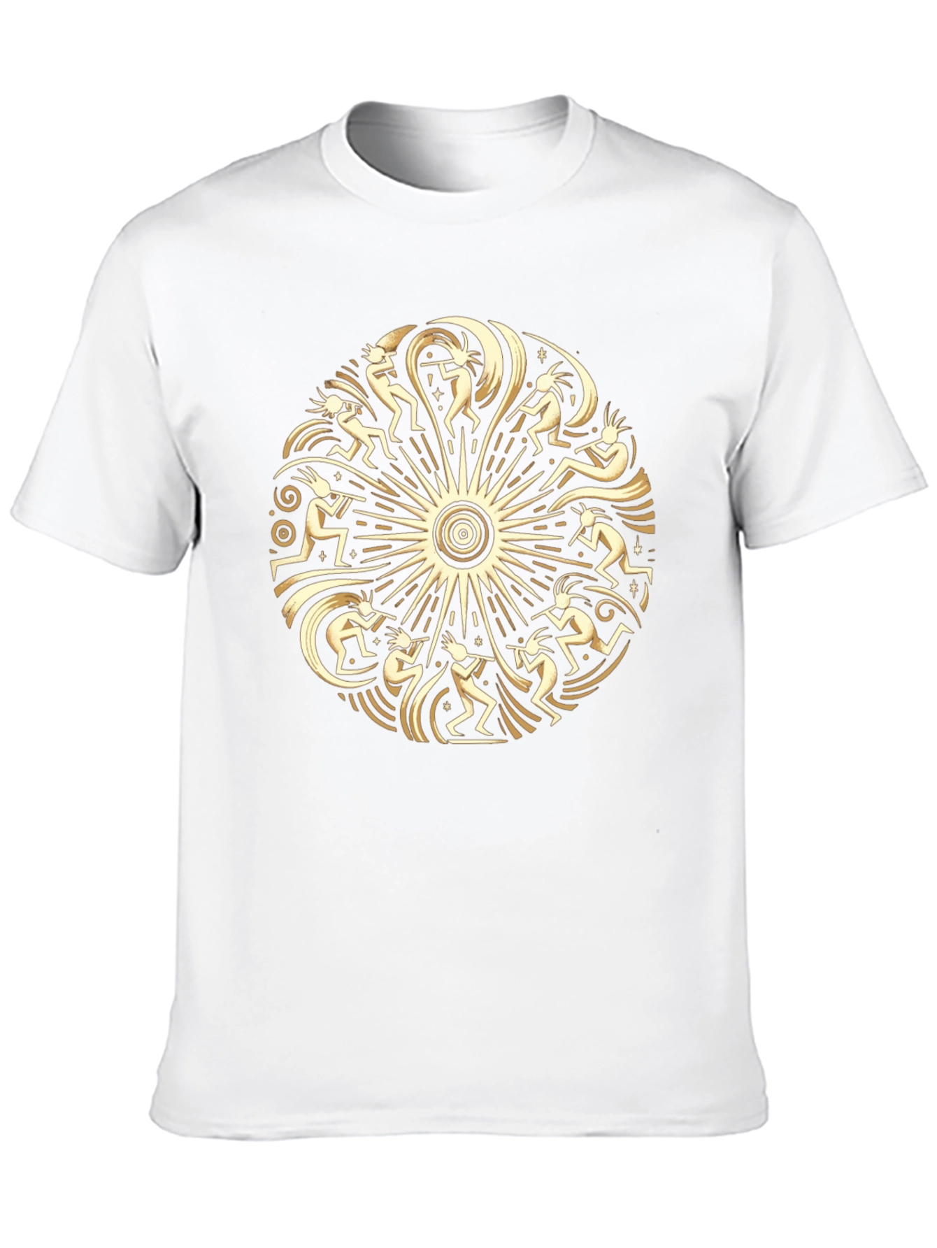 Kokopelli Circle Graphic Tee