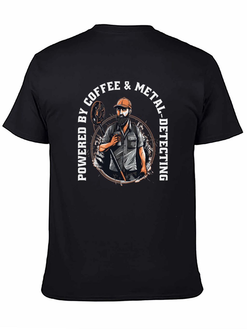 Coffee & Metal Detecting T-Shirt