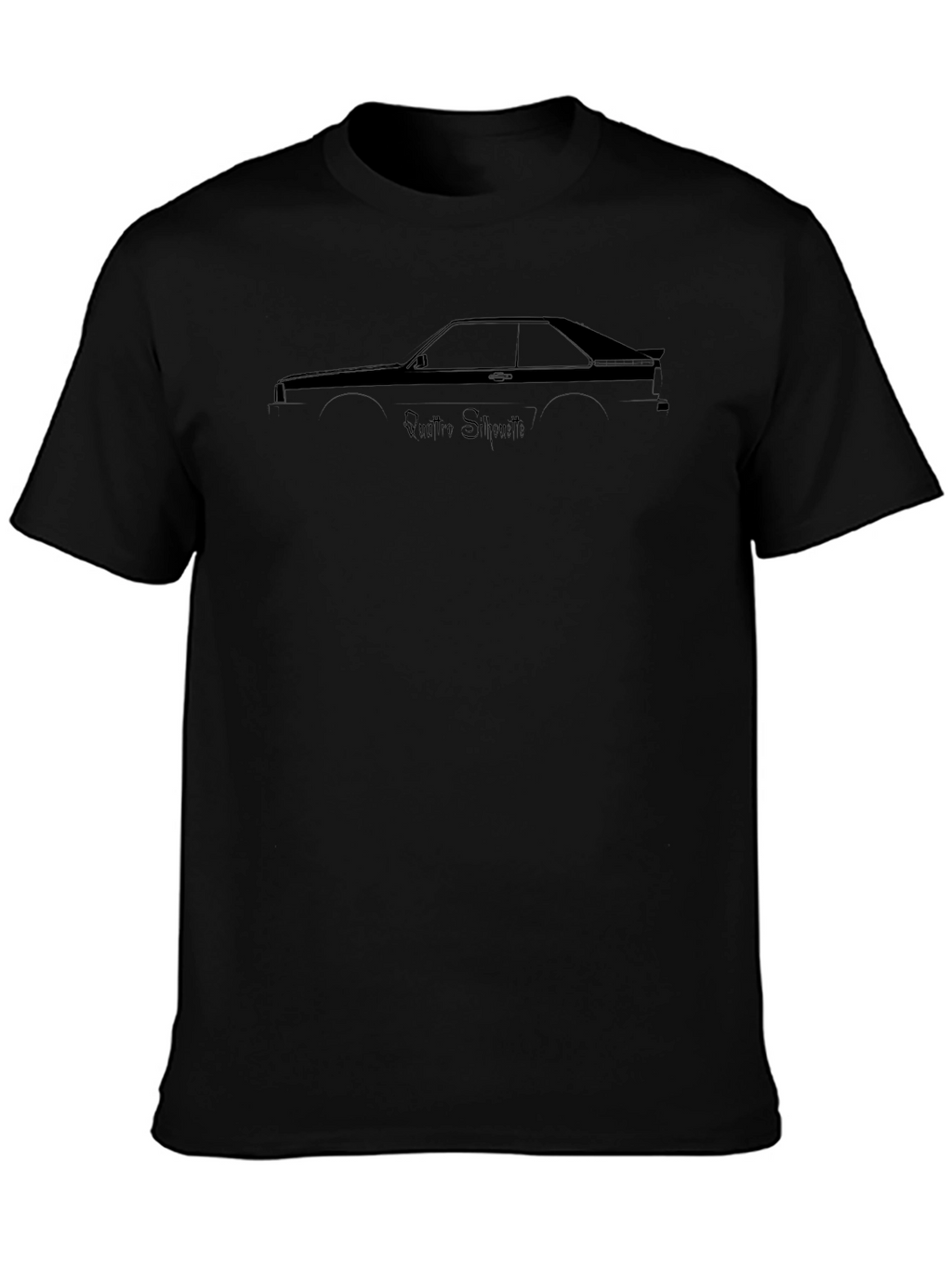 Quattro Silhouette Black T-Shirt