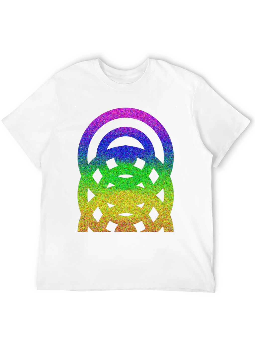 Rainbow Glitter Graphic Tee