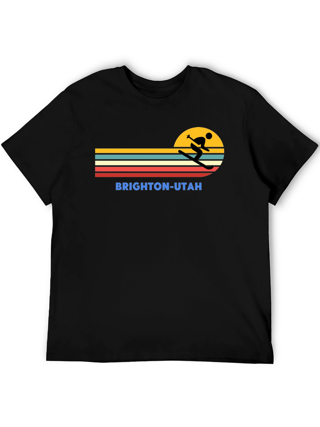 Brighton Utah Retro Ski T-Shirt